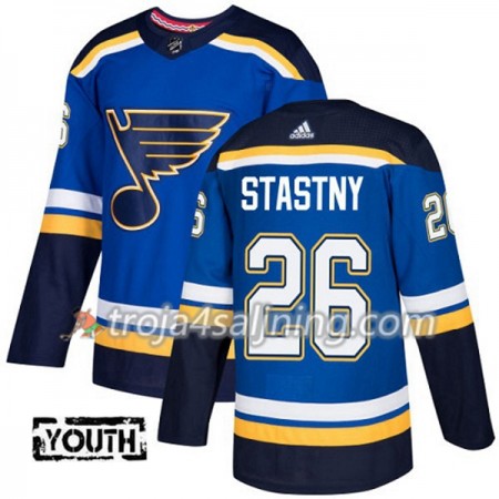 St. Louis Blues tröja Paul Stastny 26 Adidas 2017-2018 Blå Authentic - NHL Tröjor Barn St. Louis Blues tröja Paul Stastny 26 Adidas 2017-2018 Blå Authentic - NHL Tröjor Barn